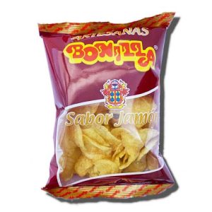 PATATAS BONILLA JAMON 70 GR.25 UNDS