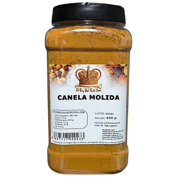 BOTE CANELA MOLIDA G. CONSUMO 1 BOTE CANELA MOLIDA G. CONSUMO