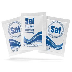 CAJA DE SAL EN BOLSAS