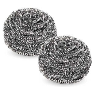 ESTROPAJO ACERO INOX. 2 UNDS.