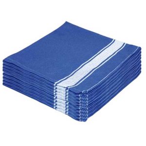 PAÑO LAGIS VAJILLA 45X45 AZUL 12UNDS