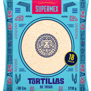 TORTAS DE TRIGO SUPERMEX 18UND X 30CM, 6UND/CJ(2104)