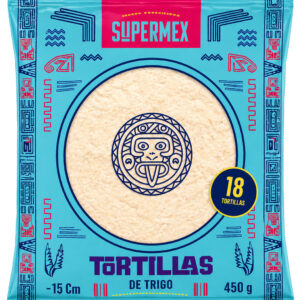 TORTAS DE TRIGO SUPERMEX 18UND X 15 CM,8UND/CJ(2101)