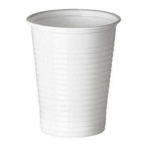 VASOS BLANCOS 200CL,100UND
