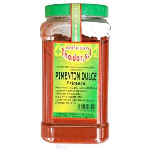 LATA PIMENTON DULCE ORO 125 GRS.
