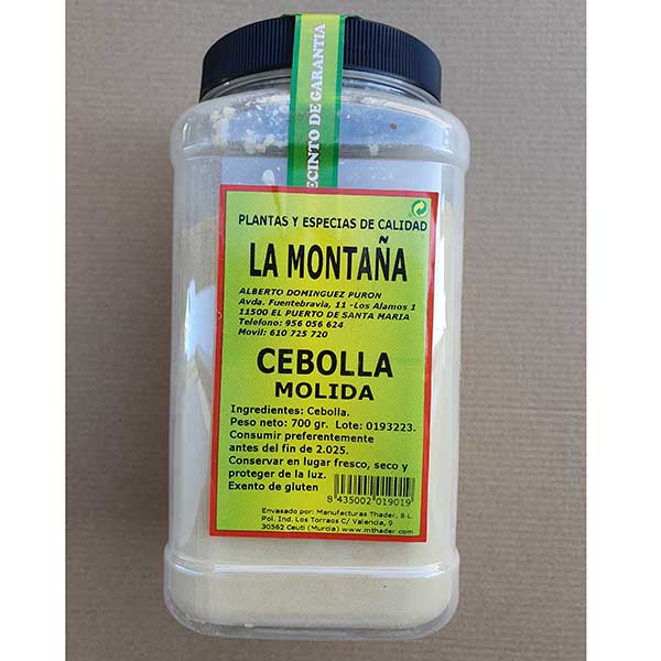 BOTE CEBOLLA MOLIDA HOSTELERIA 1 BOTE CEBOLLA MOLIDA HOSTELERIA