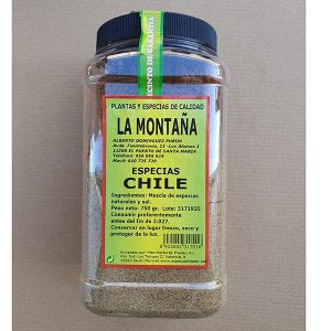BOTE ESPECIAS CHILE HOSTELERIA