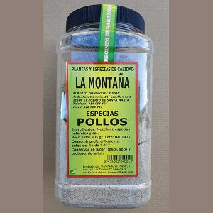 BOTE ESPECIAS MOL. PARA POLLOS HOSTELERI