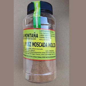 BOTE NUEZ MOSCADA MOLIDA G. CONSUMO