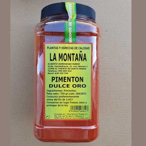 BOTE PIMENTON DULCE ESP. ORO HOSTELERIA