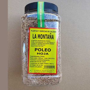 BOTE POLEO EN HOJA HOSTELERIA