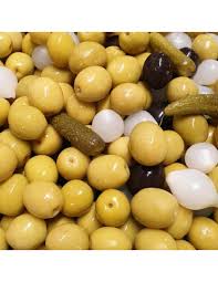 ACEITUNAS BOTE CRISTAL COCKTAILL